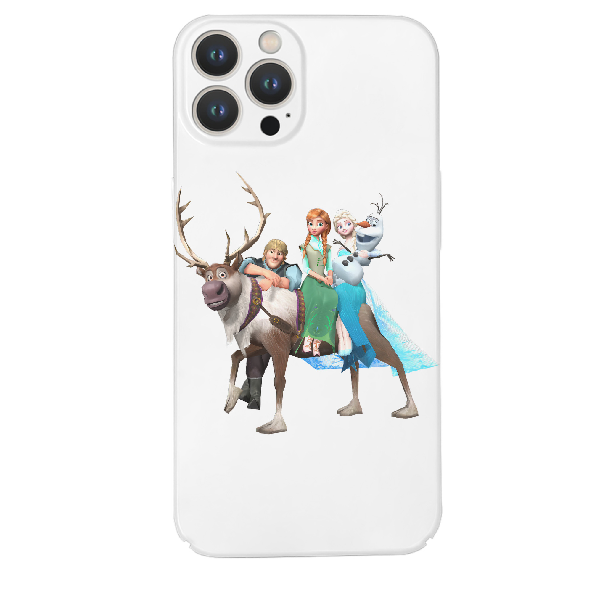 （画像用） アナと雪の女王 アンナ エルサ Frozen Anna Elsa 【iPhone 14シリーズ対応】ハードケース
